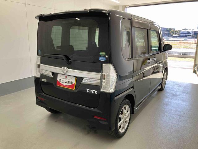 タントカスタムＸ　トップエディションＳＡ衝突被害軽減ブレーキ　横滑り防止装置　アイドリングストップ　ステアリングスイッチ　オートライト　キーフリーシステム　オートエアコン　社外ナビ　バックカメラ　ＥＴＣ　マット　バイザー（岐阜県）の中古車