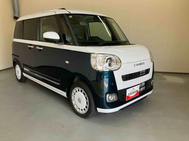 ムーヴキャンバスストライプスＧスマートアシスト　ナビ　ドライブレコーダー　キーフリー　プッシュボタンスタート　シートヒーター（運転席・助手席）　後席両側電動スライドドア（三重県）の中古車