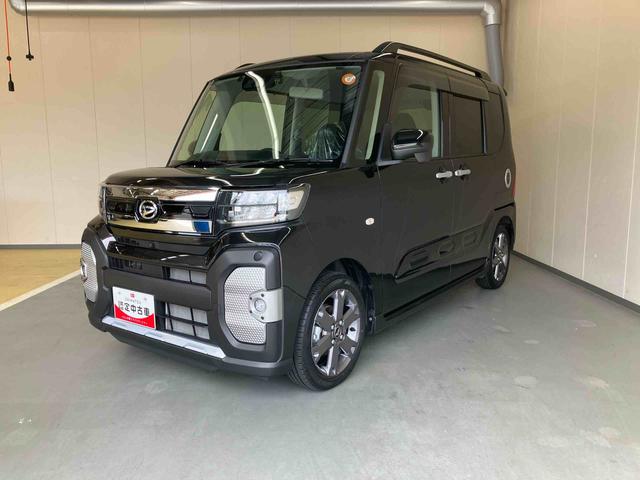 タントファンクロスターボターボエンジン　ミラクルオープンドア　電動パーキングブレーキ　キーフリーシステム　ドラレコ　ＥＴＣ　プッシュボタンスタート　アイドリングストップ　スマアシ　オートブレーキホールド機能　パノラマモニター（三重県）の中古車