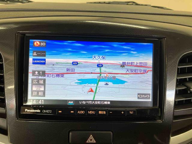 ワゴンＲスティングレーＸ／ナビ／バックモニター／ＥＴＣナビ　バックモニター　ＥＴＣ　プッシュボタンスタート　キーフリー　インパネシフト　オートエアコン　衝突被害軽減ブレーキ　電動格納ドアミラー　シートヒーター　アルミホイール（三重県）の中古車