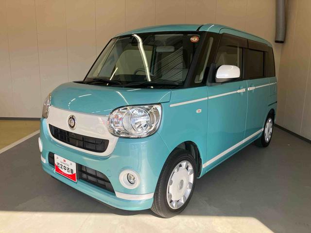 ムーヴキャンバスＸホワイトアクセントリミテッド　ＳＡIII／パノラマモニターナビ　パノラマモニター　ＥＴＣ　ドライブレコーダー　プッシュボタンスタート　キーフリー　両側電動スライドドア　オートエアコン　キーフリー　スマートアシスト（三重県）の中古車