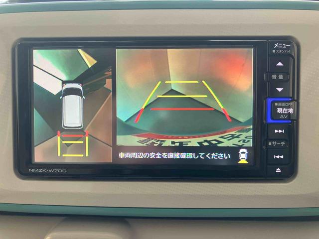 ムーヴキャンバスＸホワイトアクセントリミテッド　ＳＡIII／パノラマモニターナビ　パノラマモニター　ＥＴＣ　ドライブレコーダー　プッシュボタンスタート　キーフリー　両側電動スライドドア　オートエアコン　キーフリー　スマートアシスト（三重県）の中古車