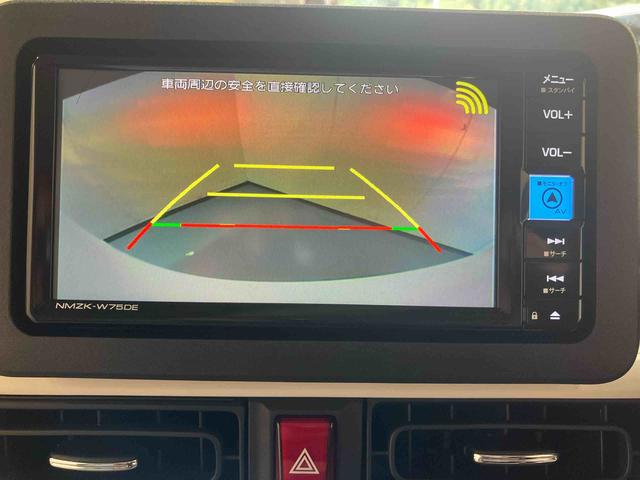 ムーヴキャンバスストライプスＧ／ナビ／バックモニター／両側パワースライドドアナビ　バックモニター　ドライブレコーダー　オートエアコン　インパネシフト　電動パーキングブレーキ　キーフリー　両側パワースライドドア　スライドドアイージークローザー　ホッとカップホルダー（三重県）の中古車