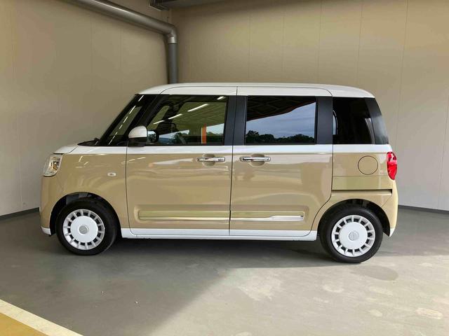 ムーヴキャンバスストライプスＧ／ナビ／バックモニター／両側パワースライドドアナビ　バックモニター　ドライブレコーダー　オートエアコン　インパネシフト　電動パーキングブレーキ　キーフリー　両側パワースライドドア　スライドドアイージークローザー　ホッとカップホルダー（三重県）の中古車