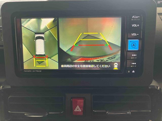 タントカスタムX/ナビ/パノラマモニター/ドラレコナビ パノラマモニター ドライブレコーダー オートエアコン 両側パワースライドドア イージークローザー プッシュボタンスタート インパネシフト 電動パーキングブレーキ キーフリー シートヒーター(三重県)の中古車