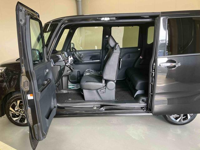 タントカスタムX/ナビ/パノラマモニター/ドラレコナビ パノラマモニター ドライブレコーダー オートエアコン 両側パワースライドドア イージークローザー プッシュボタンスタート インパネシフト 電動パーキングブレーキ キーフリー シートヒーター(三重県)の中古車