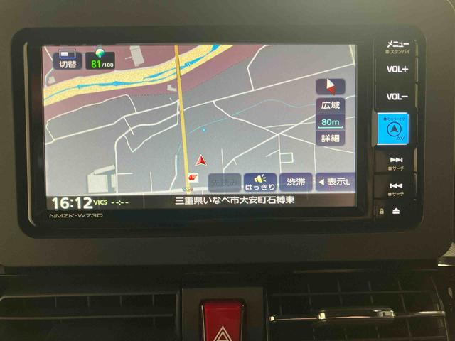 タントカスタムRS/ターボ/ナビ/バックモニター/ドラレコ/ETCナビ バックモニター ドライブレコーダー ETC 両側パワースライドドア プッシュボタンスタート キーフリー シートヒーター オートエアコン テレビ LED イージークローザー オートハイビーム(三重県)の中古車