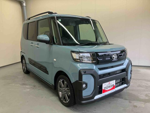 タントファンクロスターボ/ナビ/バックモニター/ドラレコターボ車 両側パワースライドドア イージークローザー ナビ バックモニター ドライブレコーダー 前席シートヒーター オートエアコン キーフリー プッシュボタンスタート 電動パーキングブレーキ スマアシ(三重県)の中古車