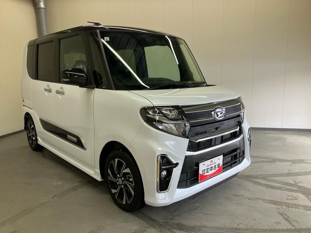 タントカスタムＸスタイルセレクションナビ　バックモニター　両側パワースライドドア　イージークローザー　オートエアコン　プッシュボタンスタート　キーフリー　運転席ロングスライドシート　前席シートヒーター　オートハイビーム　コーナーセンサー（三重県）の中古車