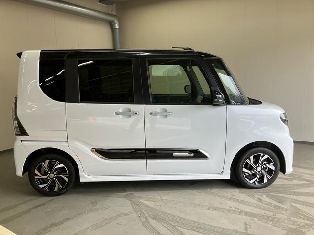 タントカスタムＸスタイルセレクションナビ　バックモニター　両側パワースライドドア　イージークローザー　オートエアコン　プッシュボタンスタート　キーフリー　運転席ロングスライドシート　前席シートヒーター　オートハイビーム　コーナーセンサー（三重県）の中古車