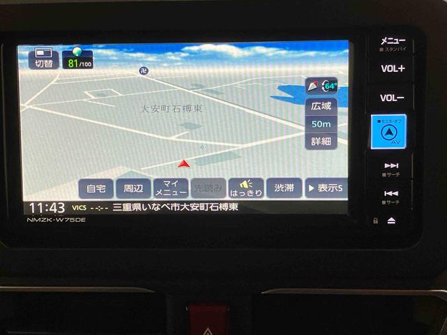 ムーヴＲＳ／ターボ／両側パワースライドドア／ナビターボ車　ナビ　バックモニター　ドライブレコーダー　両側パワースライドドア　イージークローザー　プッシュボタンスタート　電動パーキングブレーキ　キーフリー　オートエアコン　１５インチアルミホイール（三重県）の中古車