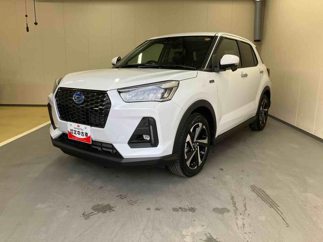 ロッキープレミアムＧ　ＨＥＶ／ハイブリッド／１２００ｃｃ／５人乗りナビ　バックモニター　ドライブレコーダー　プッシュボタンスタート　電動パーキングブレーキ　キーフリー　オートエアコン　アクティブマルチインフォメーションメーター　ＬＥＤ　シーケンシャル　リヤフォグ（三重県）の中古車