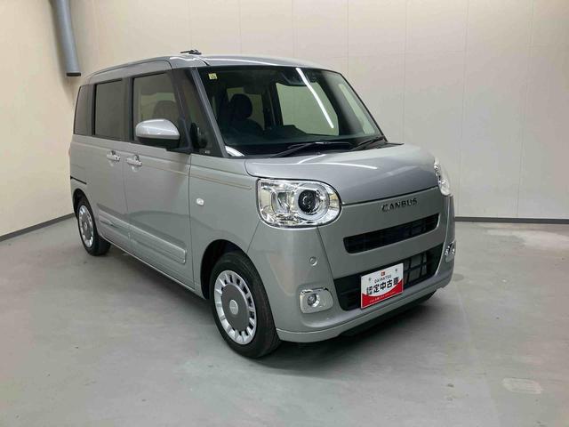 ムーヴキャンバスセオリーＧ／ナビ／バックモニター／ドライブレコーダー両側パワースライドドア　前席シートヒーター　純正７インチナビ　バックモニター　ドライブレコーダー　電動パーキングブレーキ　プッシュボタンスタート　キーフリー　ホッとカップホルダー　置きラクボックス（三重県）の中古車