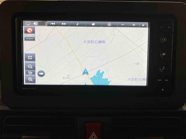 タントＸ／ナビ／バックモニター／ドライブレコーダー左側パワースライドドア　ナビ　バックモニター　ドライブレコーダー　前席シートヒーター　プッシュボタンスタート　キーフリー　電動パーキングブレーキ　スマートアシスト　ミラクルオープンドア（三重県）の中古車