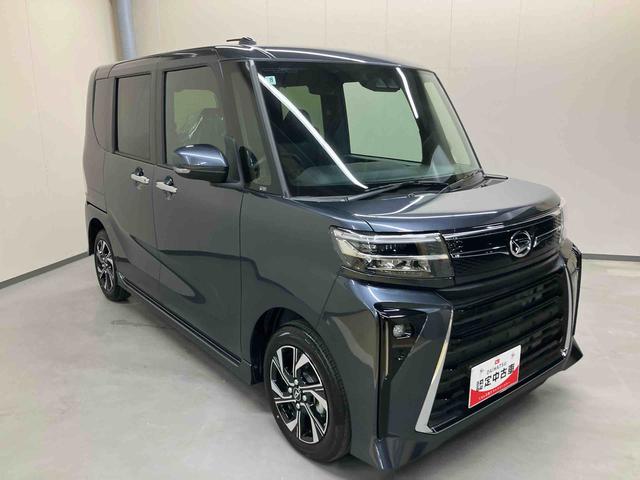 タントカスタムX/両側パワースライドドアディスプレイオーディオ プッシュボタンスタート インパネシフト キーフリー 電動パーキングブレーキ 両側パワースライドドア イージークローザー コーナーセンサー オートハイビーム ミラクルオープンドア(三重県)の中古車