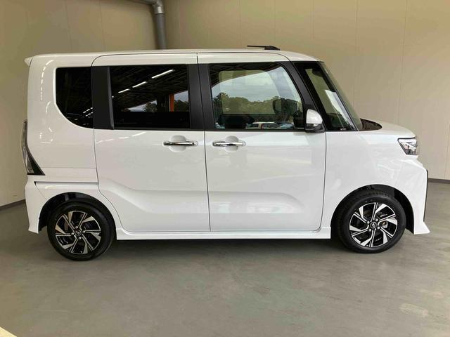 タントカスタムＸ／両側パワースライドドア／ディスプレイオーディオディスプレイオーディオ　パノラマモニター　両側パワースライドドア　コーナーセンサー　オートハイビーム　シートヒーター　プッシュボタンスタート　キーフリー　電動パーキングブレーキ　ミラクルオープンドア（三重県）の中古車