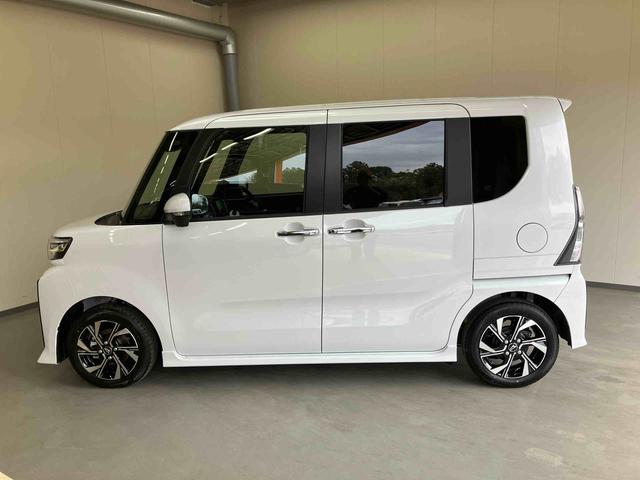 タントカスタムＸ／両側パワースライドドア／ディスプレイオーディオディスプレイオーディオ　パノラマモニター　両側パワースライドドア　コーナーセンサー　オートハイビーム　シートヒーター　プッシュボタンスタート　キーフリー　電動パーキングブレーキ　ミラクルオープンドア（三重県）の中古車