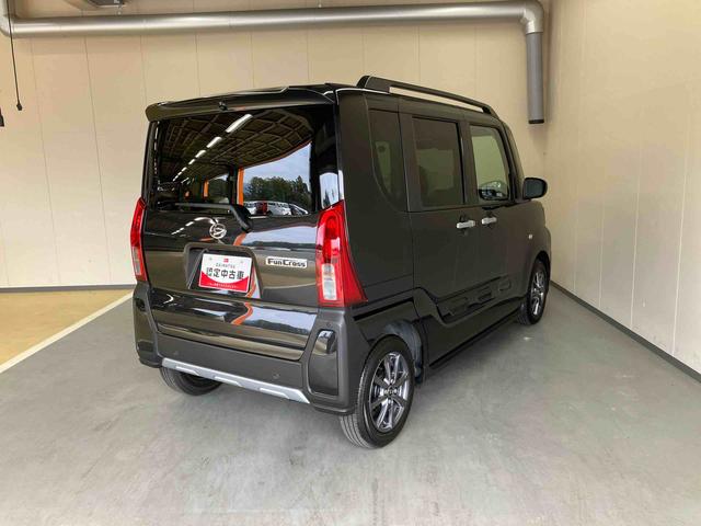 タントファンクロス／ナビ／バックモニター／ドライブレコーダーナビ　バックモニター　ドライブレコーダー　プッシュボタンスタート　電動パーキングブレーキ　キーフリー　ルーフレール　撥水加工　防水加工　前席シートヒーター　ＬＥＤヘッドランプ＆フォグランプ　スマアシ（三重県）の中古車