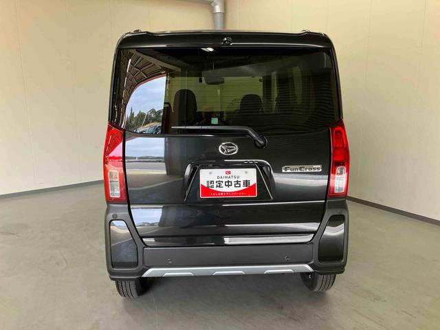 タントファンクロス／ナビ／バックモニター／ドライブレコーダーナビ　バックモニター　ドライブレコーダー　プッシュボタンスタート　電動パーキングブレーキ　キーフリー　ルーフレール　撥水加工　防水加工　前席シートヒーター　ＬＥＤヘッドランプ＆フォグランプ　スマアシ（三重県）の中古車