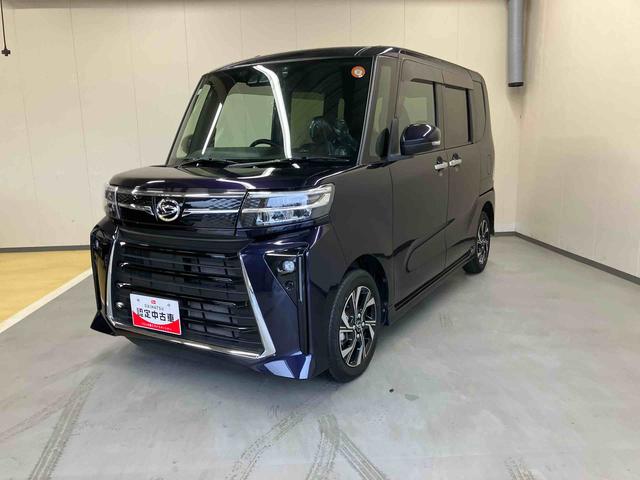 タントカスタムＸ／両側パワースライドドアナビ　バックモニター　ＥＴＣ　ドライブレコーダー　両側パワースライドドア　電動パーキングブレーキ　キーフリー　前席シートヒーター　コーナーセンサー　オートハイビーム　Ｔ−Ｆｉｎｅコーティング（三重県）の中古車