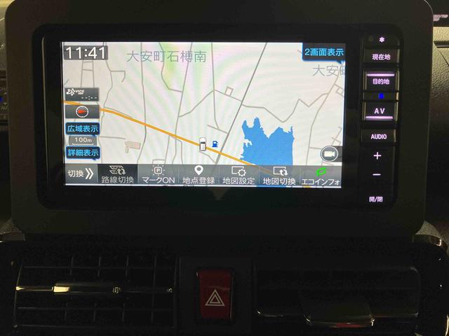 タントカスタムＸ／両側パワースライドドアナビ　バックモニター　ＥＴＣ　ドライブレコーダー　両側パワースライドドア　電動パーキングブレーキ　キーフリー　前席シートヒーター　コーナーセンサー　オートハイビーム　Ｔ−Ｆｉｎｅコーティング（三重県）の中古車