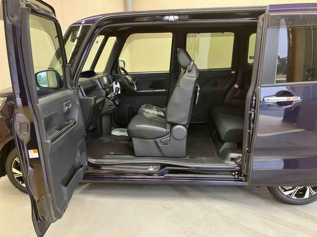 タントカスタムＸ／両側パワースライドドアナビ　バックモニター　ＥＴＣ　ドライブレコーダー　両側パワースライドドア　電動パーキングブレーキ　キーフリー　前席シートヒーター　コーナーセンサー　オートハイビーム　Ｔ−Ｆｉｎｅコーティング（三重県）の中古車