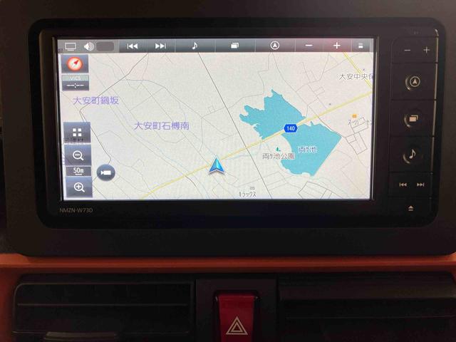 タントファンクロス／ナビ／パノラマモニター両側パワースライドドア　プッシュボタンスタート　キーフリー　電動パーキングブレーキ　純正７インチナビ　パノラマモニター　ドライブレコーダー　コーナーセンサー　オートハイビーム　Ｔ−Ｆｉｎｅコーティング（三重県）の中古車