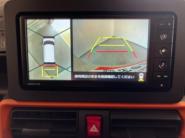 タントファンクロス／ナビ／パノラマモニター両側パワースライドドア　プッシュボタンスタート　キーフリー　電動パーキングブレーキ　純正７インチナビ　パノラマモニター　ドライブレコーダー　コーナーセンサー　オートハイビーム　Ｔ−Ｆｉｎｅコーティング（三重県）の中古車