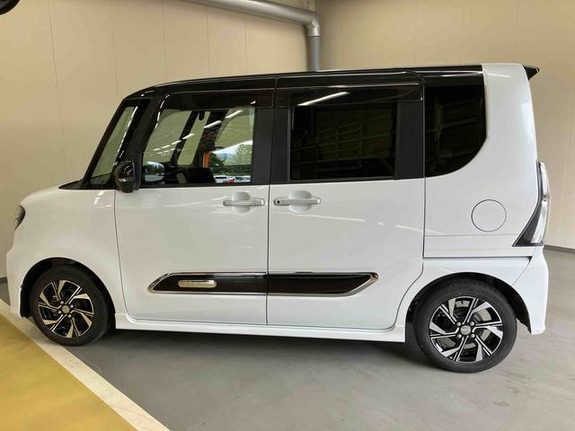 タントカスタムXスタイルセレクションナビ パノラマモニター ドライブレコーダー ETC 運転席ロングスライドシート 両側パワースライドドア プッシュボタンスタート キーフリー オートハイビーム コーナーセンサー シートヒーター(三重県)の中古車