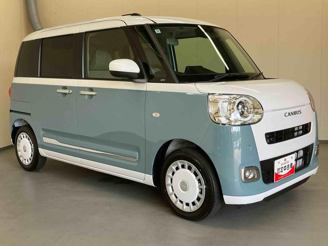 ムーヴキャンバスストライプスG/純正7インチナビ純正ナビ バックモニター シートヒーター 電動パーキングブレーキ 両側パワースライドドア プッシュボタンスタート キーフリー ドラレコ コーナーセンサー オートハイビーム T−Fine施工済 スマアシ(三重県)の中古車