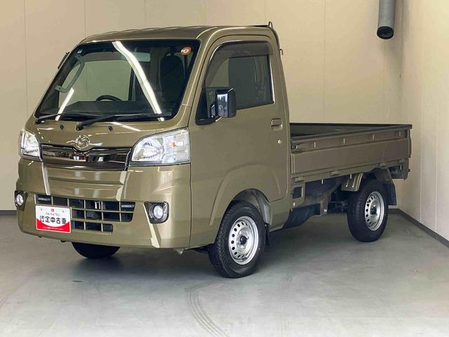 ハイゼットトラックEXT/4WD/5MT純正ナビ バックモニター マニュアルエアコン キーレスエントリー 作業灯 ゲートプロテクター LED バイザー フロアマット フロントシェルフ 三方開 4WD 5MT パワーウィンドウ(三重県)の中古車