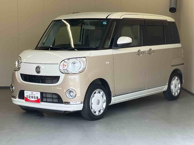 ムーヴキャンバスＧメイクアップＶＳ　ＳＡIII純正８インチナビ　パノラマモニター　ドライブレコーダー　ＥＴＣ　ウォームパック　運転席シートヒーター　プッシュボタンスタート　キーフリー　両側電動スライドドア　オートハイビーム　置きラクボックス（三重県）の中古車