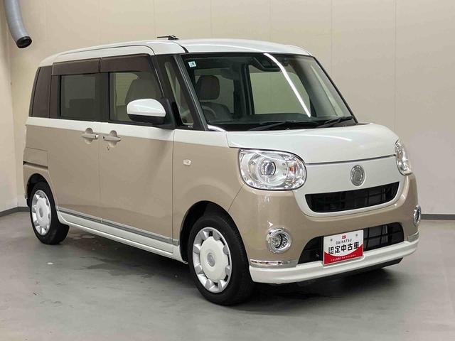 ムーヴキャンバスＧメイクアップＶＳ　ＳＡIII純正８インチナビ　パノラマモニター　ドライブレコーダー　ＥＴＣ　ウォームパック　運転席シートヒーター　プッシュボタンスタート　キーフリー　両側電動スライドドア　オートハイビーム　置きラクボックス（三重県）の中古車