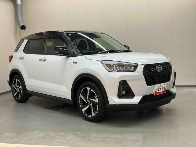 ロッキープレミアムＧ　ＨＥＶ／１２００ｃｃ／５人乗り純正ナビ　パノラマモニター　ＥＴＣ　ドライブレコーダー　クルーズコントロール　プッシュボタンスタート　キーフリー　コーナーセンサー　オートハイビーム　電動Ｐ　ハイブリッド　マット　バイザー　スマアシ（三重県）の中古車