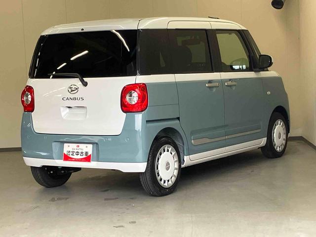 ムーヴキャンバス 中古車 ストライプスＧディスプレイオーディオ　バックモニター　ドライブレコーダー　プッシュボタンスタート　キーフリー　電動パーキングブレーキ　両側パワースライドドア　ホッとカップホルダー　シートヒーター　　スマートアシスト