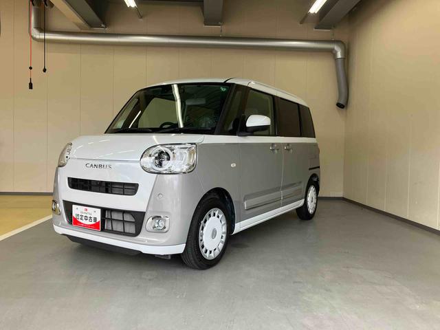 ムーヴキャンバスストライプスＧアイドリングストップレス車・純正ナビ・パノラマモニター・ドライブレコーダー前後・両側電動スライドドア・シートヒーター左右・スマートアシスト搭載・キラコート施工済（三重県）の中古車
