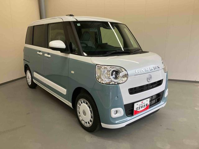 ムーヴキャンバスストライプスＧターボ／ディスプレイオーディオターボ車・９インチディスプレイオーディオ・パノラマモニター・両側電動スライドドア・シートヒーター左右・アダプティブクルーズコントロール装備・スマートアシスト搭載（三重県）の中古車