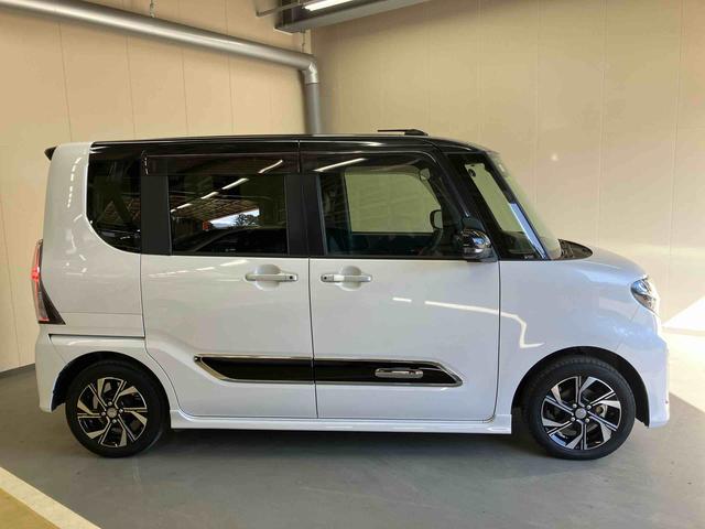 タントカスタムXスタイルセレクション/電動スライドドア純正7インチナビ・パノラマモニター・ドライブレコーダー前後・ETC・TVコントロール・シートヒーター左右・両側電動スライドドア・ロングシートスライド・スマートアシスト搭載・車検整備付(三重県)の中古車