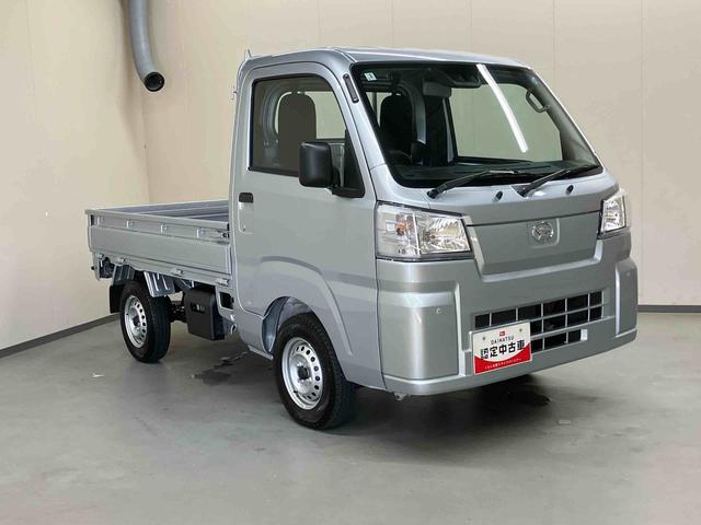 ハイゼットトラックスタンダード/4WD/CVTAM/FMラジオ マニュアルエアコン パワステ ABS スマートアシスト フロアマット オートライト 三方開 荷台マット 4WD CVT(三重県)の中古車