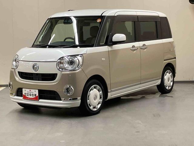 ムーヴキャンバスＧメイクアップリミテッド　ＳＡIII純正８インチナビ　パノラマモニター　ＥＴＣ　ドライブレコーダー　両側電動スライドドア　プッシュボタンスタート　キーフリー　２トーン　ＬＥＤ　コーナーセンサー　オートハイビーム　マット　バイザー（三重県）の中古車