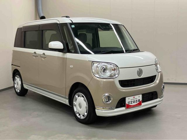 ムーヴキャンバスＧメイクアップリミテッド　ＳＡIII純正８インチナビ　パノラマモニター　ＥＴＣ　ドライブレコーダー　両側電動スライドドア　プッシュボタンスタート　キーフリー　２トーン　ＬＥＤ　コーナーセンサー　オートハイビーム　マット　バイザー（三重県）の中古車