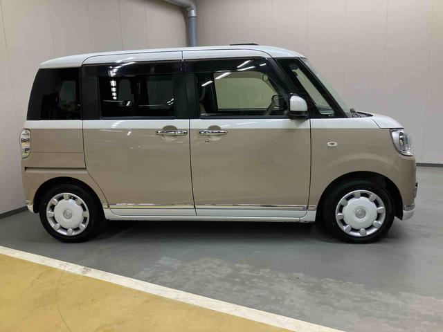 ムーヴキャンバスＧメイクアップリミテッド　ＳＡIII純正８インチナビ　パノラマモニター　ＥＴＣ　ドライブレコーダー　両側電動スライドドア　プッシュボタンスタート　キーフリー　２トーン　ＬＥＤ　コーナーセンサー　オートハイビーム　マット　バイザー（三重県）の中古車