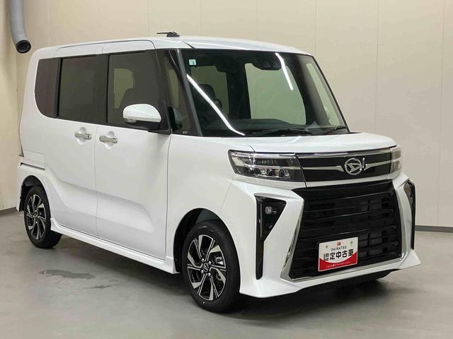 タントカスタムＸリミテッド純正ナビ　バックモニター　ＥＴＣ　ドライブレコーダー　両側パワースライドドア　クルーズコントロール　コーナーセンサー　オートハイビーム　キーフリー　電動パーキングブレーキ　シートヒーター　Ｔ−Ｆｉｎｅ（三重県）の中古車