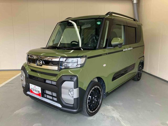 タントファンクロスターボターボ車　４ＷＤ　エコアイドルレス車　ナビ　バックモニター　ドライブレコーダー　ＥＴＣ　　両側パワースライドドア　プッシュボタンスタート　電動パーキングブレーキ　スマートアシスト　キーフリー（三重県）の中古車