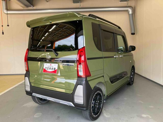 タントファンクロスターボターボ車　４ＷＤ　エコアイドルレス車　ナビ　バックモニター　ドライブレコーダー　ＥＴＣ　　両側パワースライドドア　プッシュボタンスタート　電動パーキングブレーキ　スマートアシスト　キーフリー（三重県）の中古車