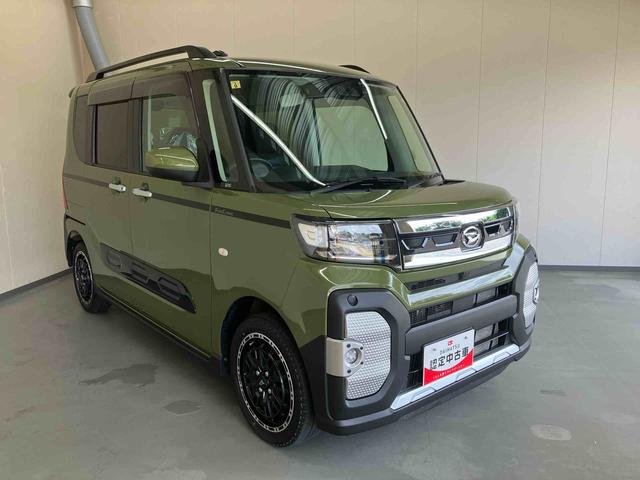 タントファンクロスターボターボ車　４ＷＤ　エコアイドルレス車　ナビ　バックモニター　ドライブレコーダー　ＥＴＣ　　両側パワースライドドア　プッシュボタンスタート　電動パーキングブレーキ　スマートアシスト　キーフリー（三重県）の中古車