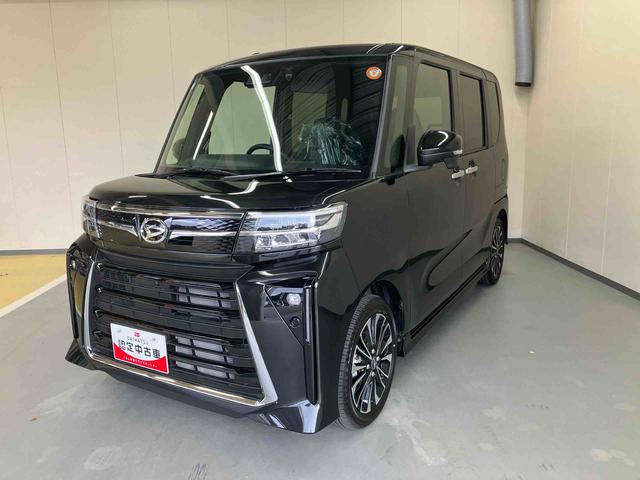 タントカスタムＲＳ／ターボ／両側パワースライドドア／ナビナビ　パノラマモニター　ドライブレコーダー　両側パワースライドドア　イージークローザー　オートエアコン　プッシュボタンスタート　キーフリー　電動パーキングブレーキ　シートヒーター　スマートアシスト（三重県）の中古車