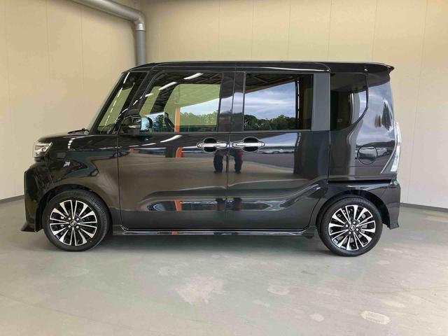 タントカスタムＲＳ／ターボ／両側パワースライドドア／ナビナビ　パノラマモニター　ドライブレコーダー　両側パワースライドドア　イージークローザー　オートエアコン　プッシュボタンスタート　キーフリー　電動パーキングブレーキ　シートヒーター　スマートアシスト（三重県）の中古車