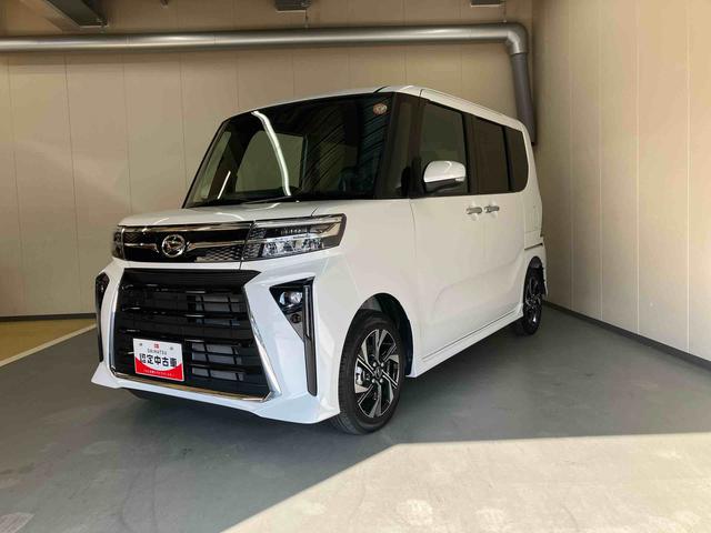 タントカスタムX/ディスプレイオーディオ/バックモニターディスプレイオーディオ バックモニター プッシュボタンスタート キーフリー インパネシフト 電動パーキングブレーキ オートエアコン シートヒーター 両側パワースライドドア イージークローザー(三重県)の中古車