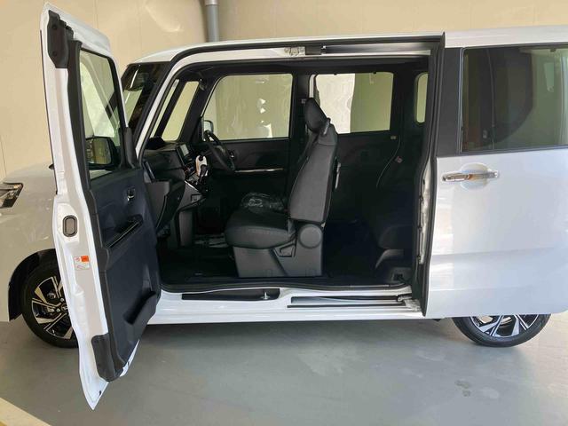 タントカスタムX/ディスプレイオーディオ/バックモニターディスプレイオーディオ バックモニター プッシュボタンスタート キーフリー インパネシフト 電動パーキングブレーキ オートエアコン シートヒーター 両側パワースライドドア イージークローザー(三重県)の中古車